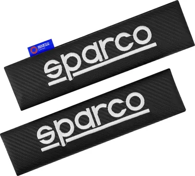 Immagine prodotto di SPARCO protezione cintura di sicurezza cuscino cintura di sicurezza protezione cintura di sicurezza nero carbonio 2x
