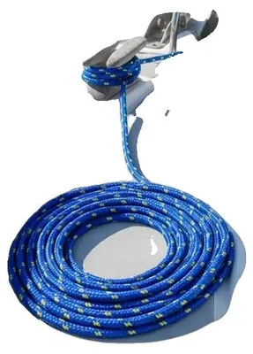 Obrázok produktu pre Lano na loď, dĺžka 50 m, priemer 8 mm, armádna zelená