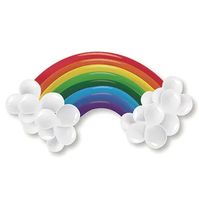Produktbild von Regenbogenballon 160 cm
