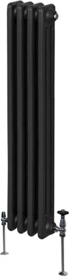 Obrázok produktu pre Tradičný 3-stĺpový radiátor - 1500 x 202 mm - čierny