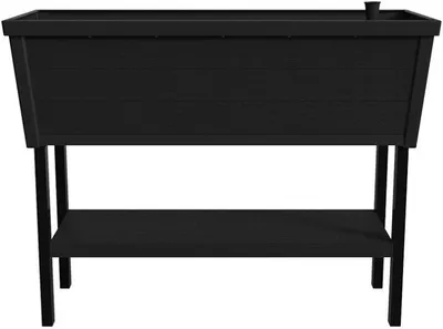Zdjęcie produktu dla Podwyższone łóżko KETER Alfresco 112 x 46 x 84 cm plastikowe antracytowe