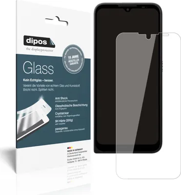 Produktbild von 1x Schutzfolie für Motorola Defy (2021) - Anti-Shock 9H Folie dipos Glass Kunststoffglas