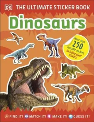 Obrázok produktu pre Ultimate Sticker Book Dinosaurs