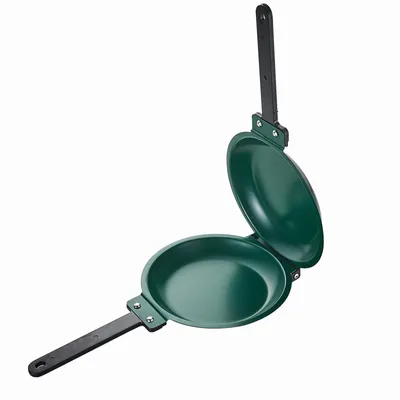 Produktbild von Pfannkuchen Pancakes Wendepfanne Ø 19,5 cm Doppelpfanne Omelett Doppel-Pfanne Spiegelei Bratpfanne