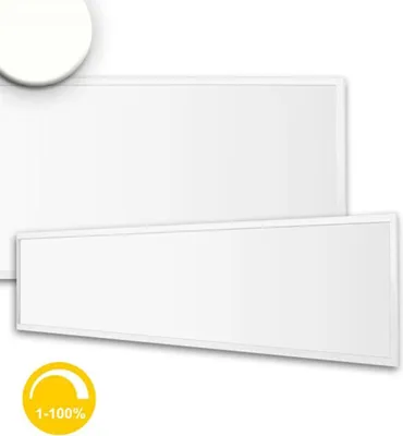 Produktbild von ISOLED LED Panel Business Line 1200 UGR19 2H/2H, 36W, Rahmen weiß RAL 9016, neutralweiß, dimmbar