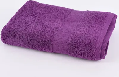 Produktbild von Qualitätsfrottee Handtuch 100% Baumwolle 500g/qm lila Größe  Duschtuch 70 x 140 cm