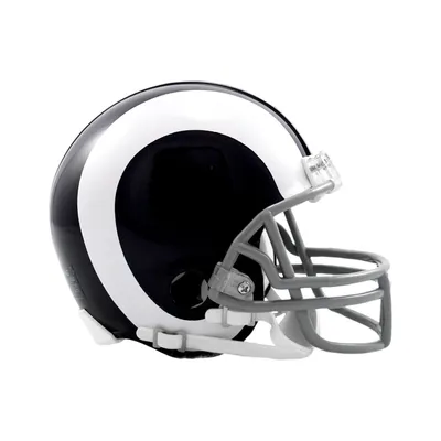 Produktbild von NFL Los Angeles Rams Mini Helm Throwback 1965-72 Riddell Footballhelm