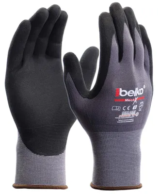 Obrázok produktu pre 6 párov pracovných rukavíc pre ochranu a pohodlie