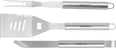 Imagen del producto de KINGHOFF KH-1919: Juego de utensilios para parrilla