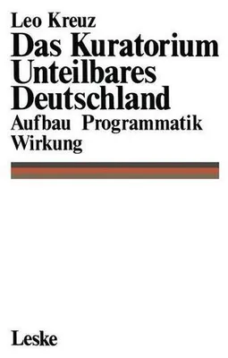 Produktbild von Das Kuratorium Unteilbares Deutschland