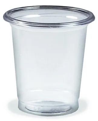 Produktbild von 2000x Trinkbecher Schnapsbecher Medizinbecher "Stamperl" glasklar PET 2 cl