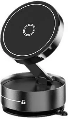 Immagine prodotto di Portacellulare magnetico, supporto a ventosa per auto sul parabrezza del cruscotto con braccio telescopico regolabile, forti magneti per telefoni cellulari