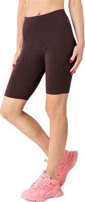 Image de Leggings courts pour femme Merry Style en viscose MS10-414 (marron, XL)