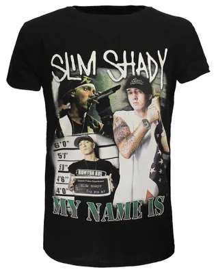 Immagine prodotto di Maglietta Eminem "Il mio nome è Slim Shady" - XXL