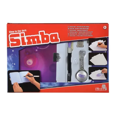Immagine prodotto di Set di note segrete Simba, agenda con serratura, penna segreta, penna, luce UV, messaggi segreti, 105954082