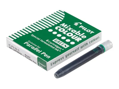 Productafbeelding van Kleurenset, 6 Stuks, Groen, Pil 1108004, Voor Parallel Pen