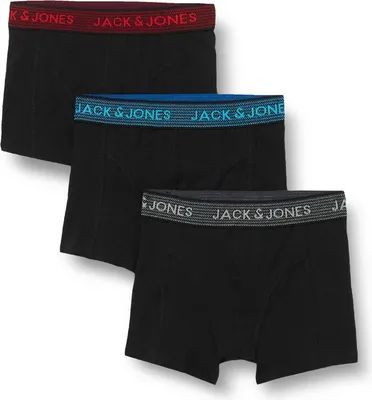 Zdjęcie produktu dla Jack & Jones 12203513_2042_913598_176, Slipy, Bagażnik samochodowy, Dorosły, Męski, Czarny, Asphalt