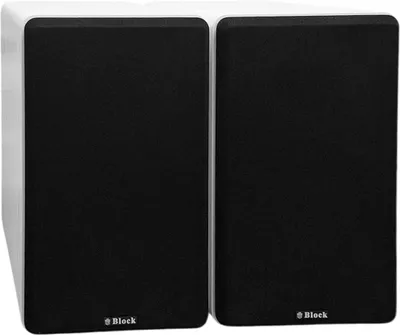 Image de Audioblock Block S-250, 2 voies, 40 W, 40 - 20 000 Hz, 4 ohms, blanc