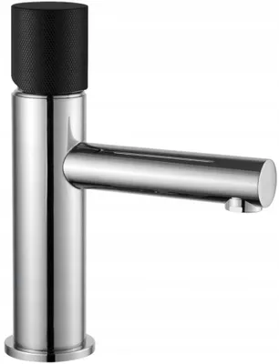 Image de Elba One mitigeur de lavabo, chrome / noir (74101-07)
