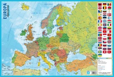 Zdjęcie produktu dla Lamina didactica portugues mapa da europa