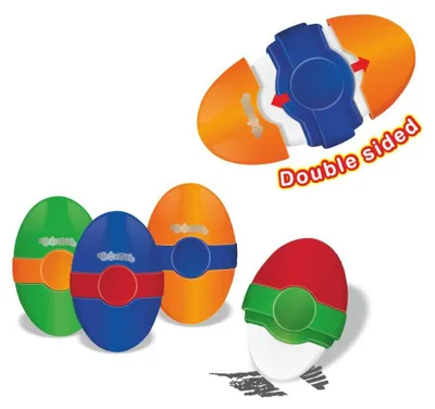 Produktbild von Colorino doppelseitiger Radiergummi