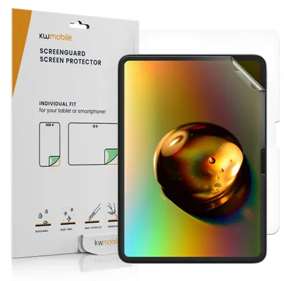 Produktbild von kwmobile 2x Schutzfolie kompatibel mit Apple iPad Pro 11" (2024) - Folie klar Full Screen Tablet