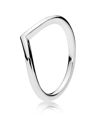 Zdjęcie produktu dla Pandora Polished Wishbone Ring 196314 Pierścionek damski, Rozmiar pierścionka:52