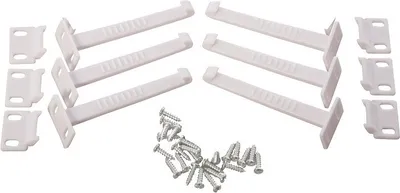 Image de Serrure de sécurité Dreambaby pour armoires et tiroirs, 6 pièces