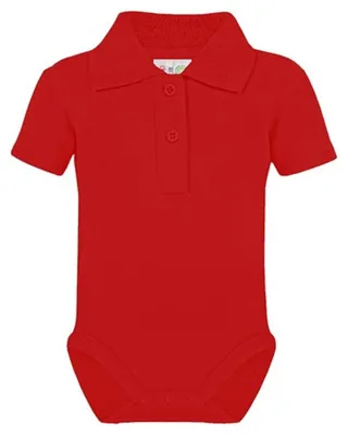 Image de Link Kids Wear - Body à col roulé « bio » pour bébé LT5932 (92) (rouge)