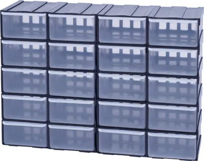 Produktbild von Box Kiste Sortierkasten Sortimentsbox Organizer Sortimentskasten x20
