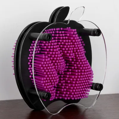 Zdjęcie produktu dla DIY Nowość Klon 3D Odcisk dłoni Różnorodne igły Stereo Carving Zabawka dla dzieci (żółty)