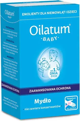 Immagine prodotto di Oilatum Sapone per bambini dal primo giorno di vita, 100 g