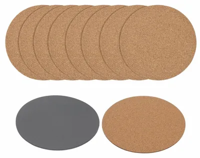 Productafbeelding van Kurkplantenonderzetters - Rond - 10 stuks - Ø 10 cm