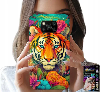 Obrázok produktu pre Puzdro pre Xiaomi Poco X3 - Zvieracie motívy Puzdro Tiger Tiger