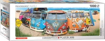 Obrázek produktu pro 1000 dílků panoramatického puzzle Volkswagen KombiNation