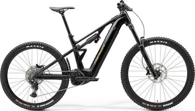 Obrázok produktu pre Merida eONE-EIGHTY 400 I1, lesklá čierna (river), farba: čierna - výkonné elektrické horské bicykel...
