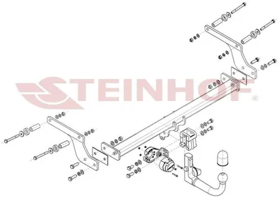 Produktbild von STEINHOF D-017 Anhängerkupplung 1500kg Max für DACIA Duster II