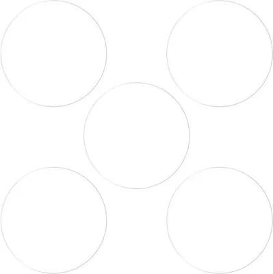 Immagine prodotto di Pellicole protettive in TPU da 30 mm, anti-impronta, qualità HD, set da 5 pezzi