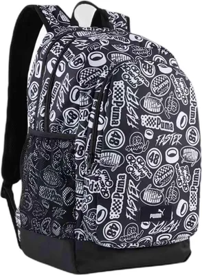 Produktbild von PUMA Freizeitrucksack Rucksack Academy AOP Backpack 29L PUMA Black - Turbo AOP schwarz