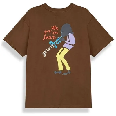 Produktbild von T-Shirt Grimey The So What Regular Chocolate für Herren