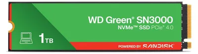 Produktbild von Western Digital Green WD SN3000 NVMe, 1 TB, M.2