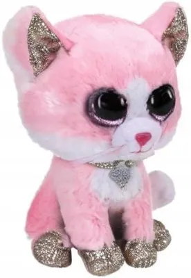 Produktbild von TY Beanie Boos Fiona Katze Plüschtier 15 cm Weich
