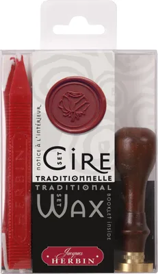 Produktbild von Jacques Herbin 2x Set Traditionelles Siegelwachs - Rose 45230T