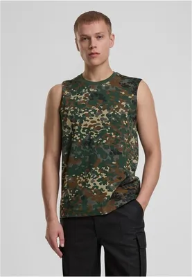 Produktbild von T-Shirt ärmellos flecktarn, 5XL