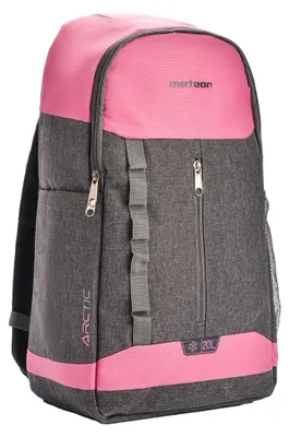 Immagine prodotto di Meteor - Zaino termico "Arctic", 20 L PP2996 (taglia unica) (rosa/grigio)