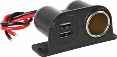 Image de Lampa Extra-Power, prise de courant avec double USB, 12/24V
