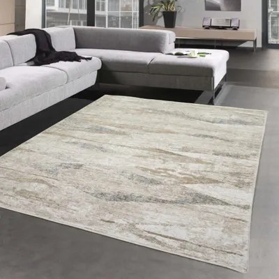 Zdjęcie produktu dla Dywan do salonu i sypialni z abstrakcyjnym wzorem w romby Rozmiar - 200 x 290 cm