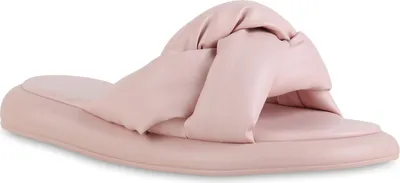 Produktbild von VAN HILL Damen Sandaletten Pantoletten Plateau Schuhe 839052, Farbe: Rosa, Größe: 37