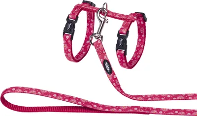 Immagine prodotto di Set per gatti Nobby "Flower Red" rosso