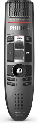Produktbild von Philips SpeechMike Premium, 70 dB, 200 - 12000 Hz, 200 mW, 3 cm, USB, USB Typ-A